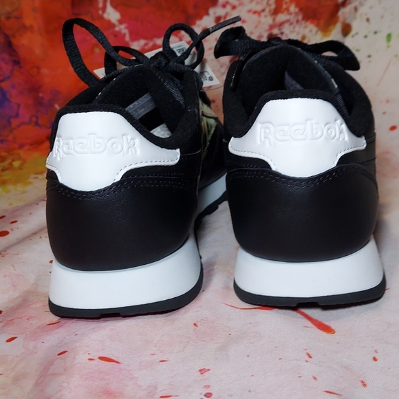 Reebok Classic Black and iridescent women's size  7.5 - Picture 5 of 12